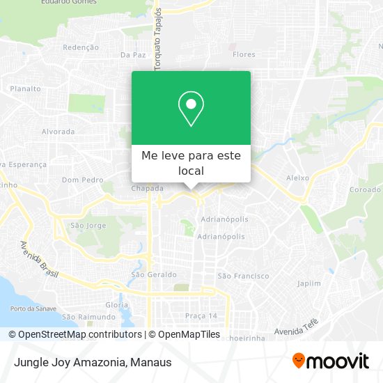 Jungle Joy Amazonia mapa