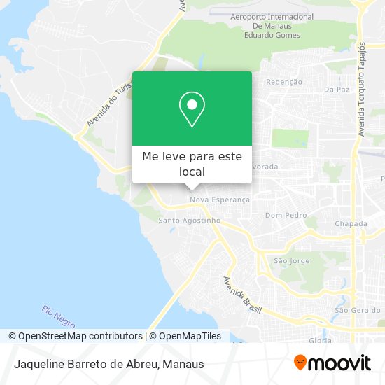 Jaqueline Barreto de Abreu mapa