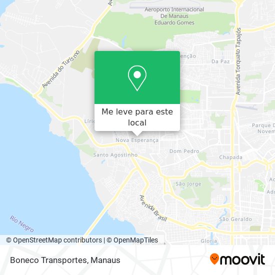 Boneco Transportes mapa