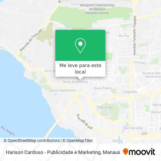 Harison Cardoso - Publicidade e Marketing mapa