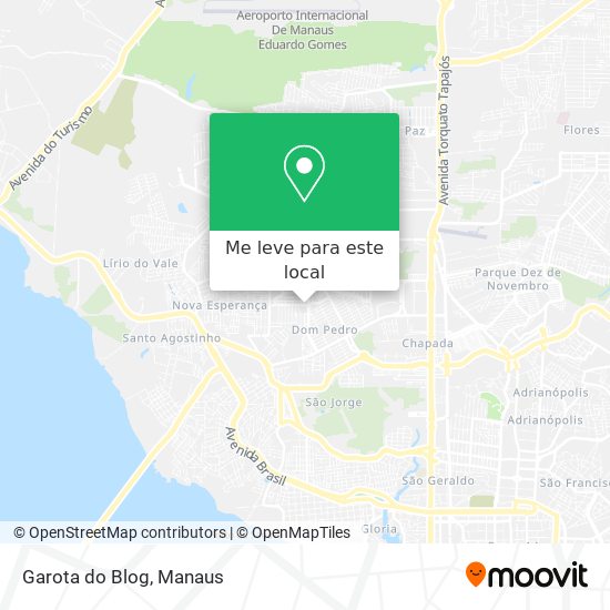 Garota do Blog mapa