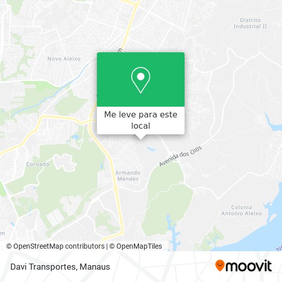 Davi Transportes mapa