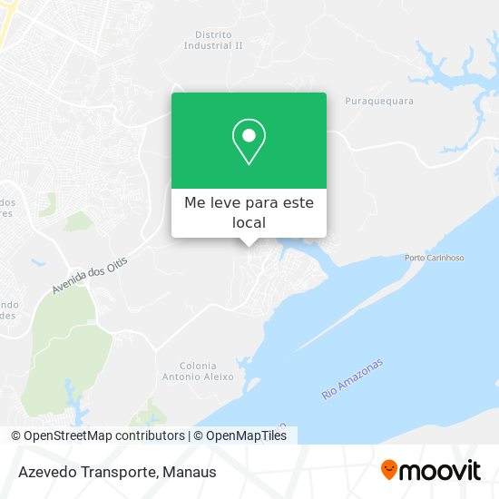 Azevedo Transporte mapa