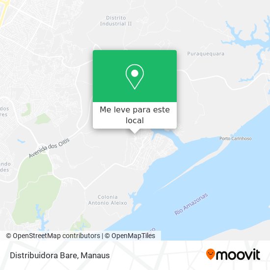 Distribuidora Bare mapa