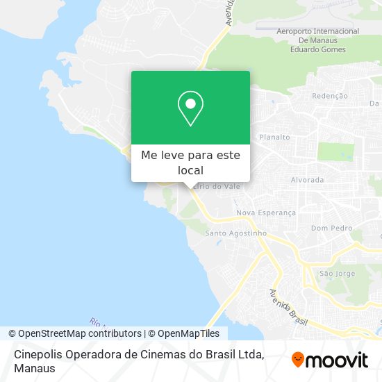 Cinepolis Operadora de Cinemas do Brasil Ltda mapa