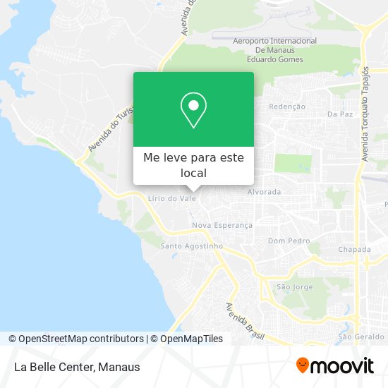 La Belle Center mapa