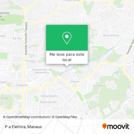 P a Eletrica mapa