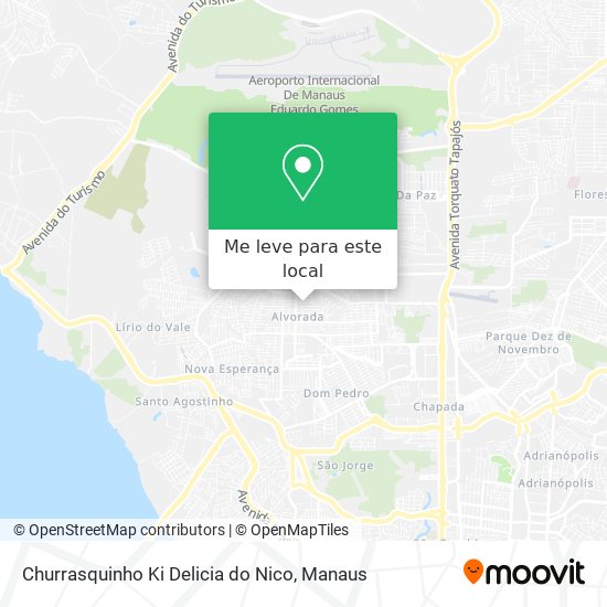 Churrasquinho Ki Delicia do Nico mapa