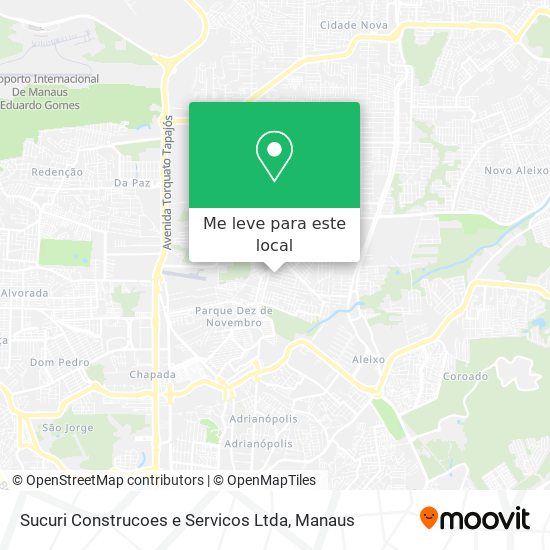 Sucuri Construcoes e Servicos Ltda mapa