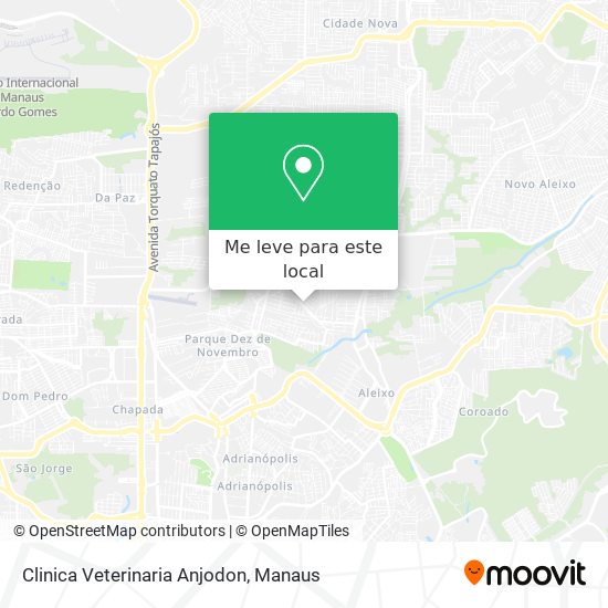 Clinica Veterinaria Anjodon mapa