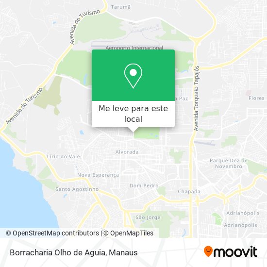 Borracharia Olho de Aguia mapa