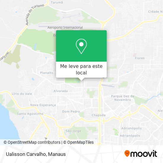 Ualisson Carvalho mapa