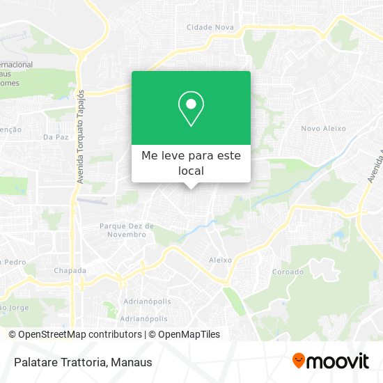 Palatare Trattoria mapa