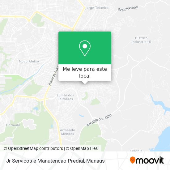 Jr Servicos e Manutencao Predial mapa