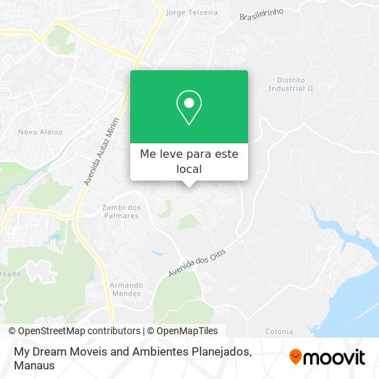 My Dream Moveis and Ambientes Planejados mapa