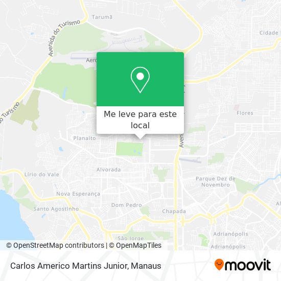 Carlos Americo Martins Junior mapa