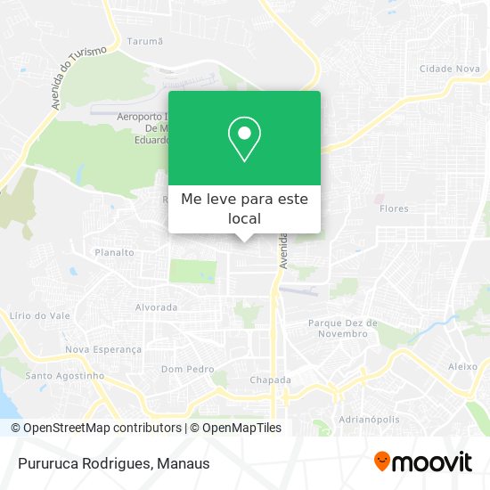 Pururuca Rodrigues mapa