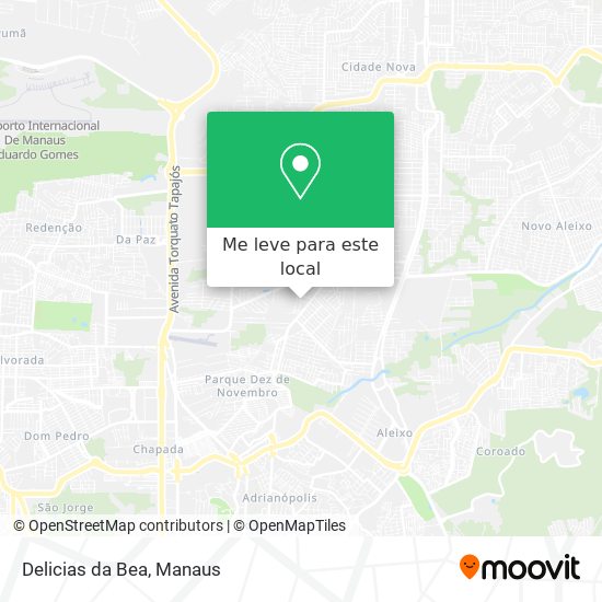 Delicias da Bea mapa