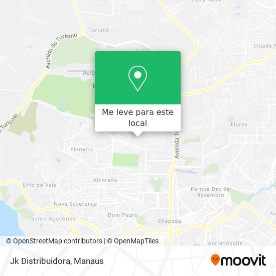 Jk Distribuidora mapa