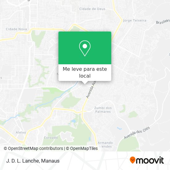 J. D. L. Lanche mapa