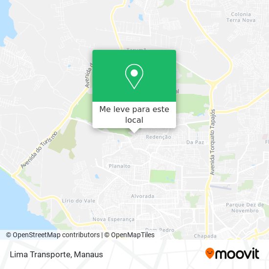 Lima Transporte mapa