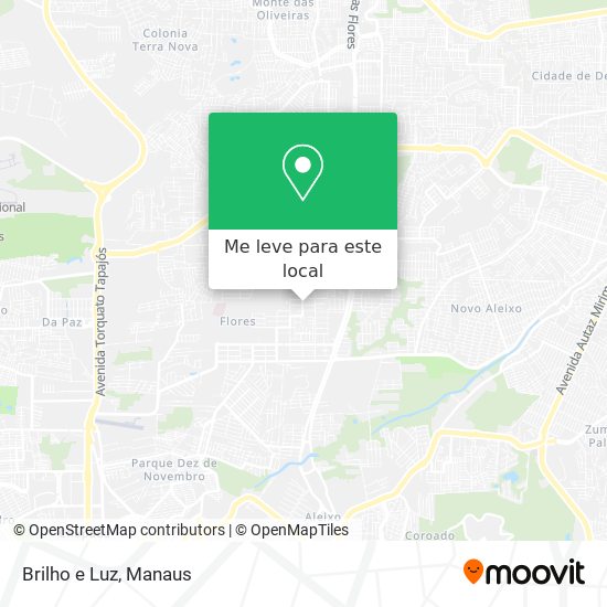 Brilho e Luz mapa