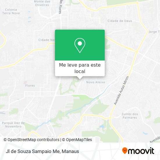 Jl de Souza Sampaio Me mapa