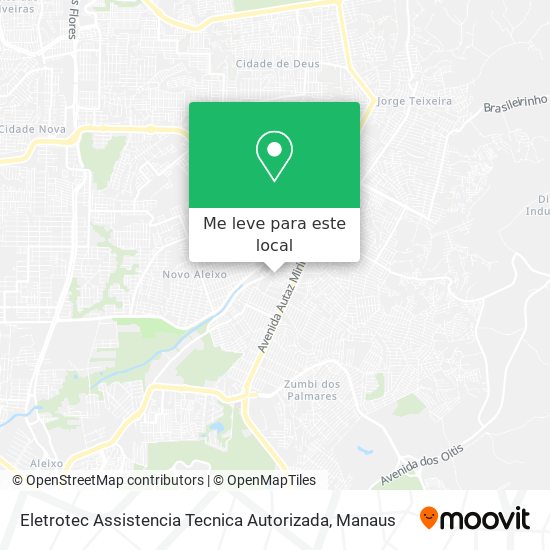 Eletrotec Assistencia Tecnica Autorizada mapa