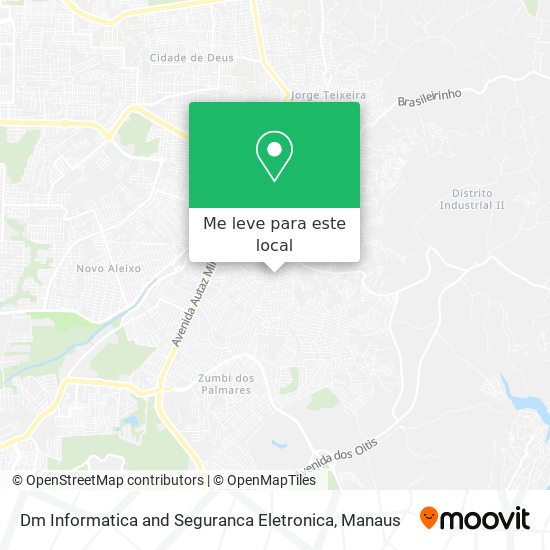 Dm Informatica and Seguranca Eletronica mapa