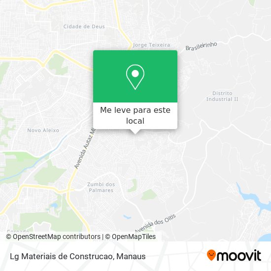 Lg Materiais de Construcao mapa