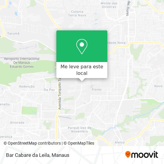 Bar Cabare da Leila mapa
