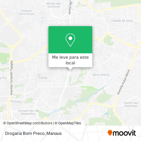 Drogaria Bom Preco mapa