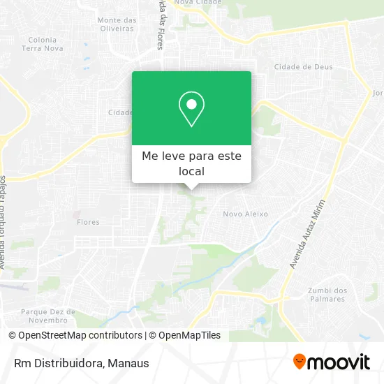 Rm Distribuidora mapa