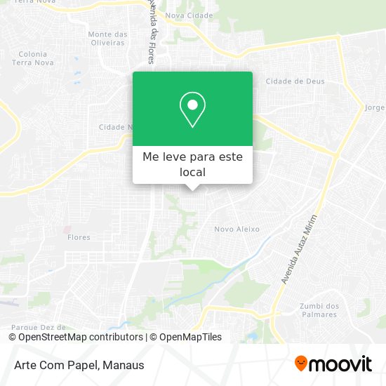 Arte Com Papel mapa