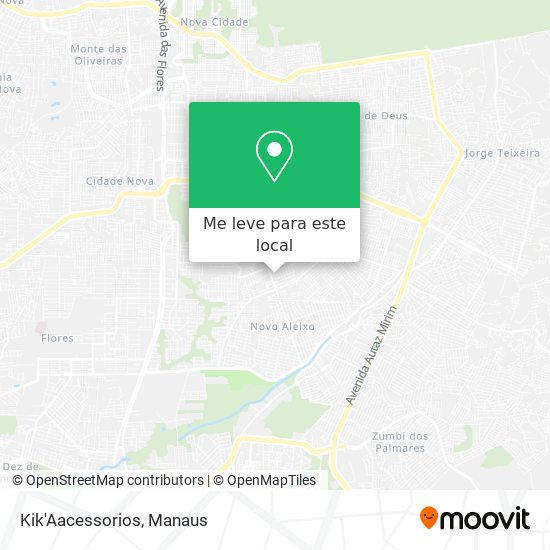 Kik'Aacessorios mapa