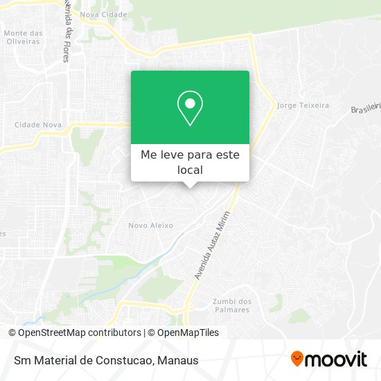 Sm Material de Constucao mapa