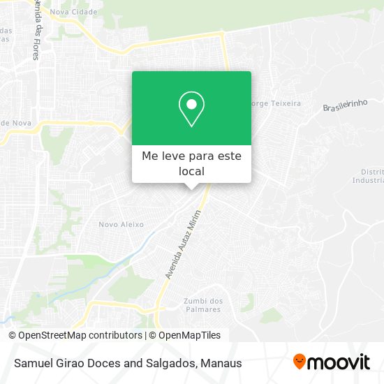 Samuel Girao Doces and Salgados mapa