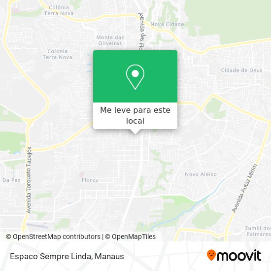 Espaco Sempre Linda mapa