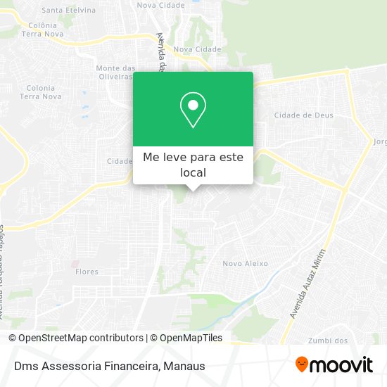 Dms Assessoria Financeira mapa