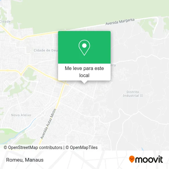 Romeu mapa