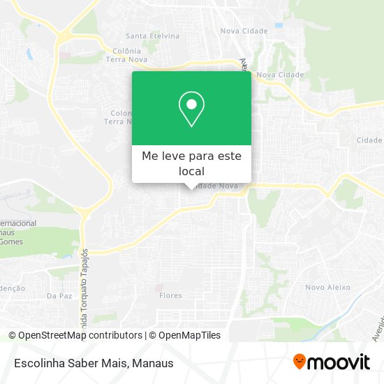 Escolinha Saber Mais mapa