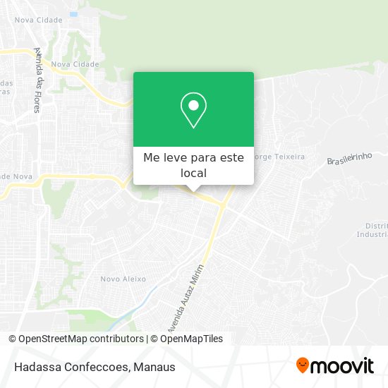 Hadassa Confeccoes mapa