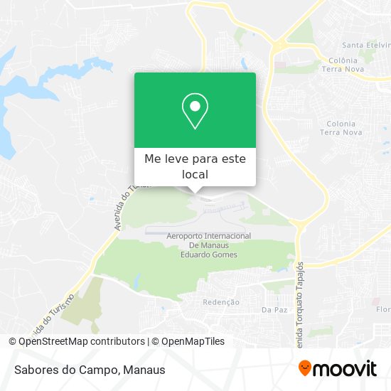 Sabores do Campo mapa