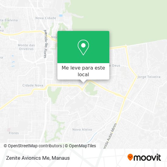 Zenite Avionics Me mapa