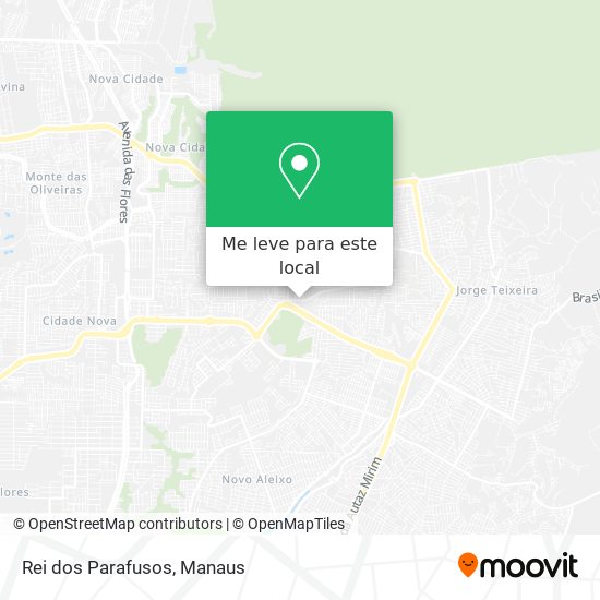 Rei dos Parafusos mapa