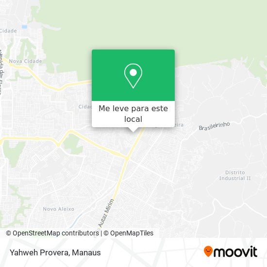 Yahweh Provera mapa