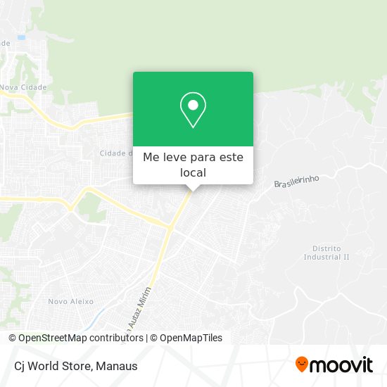 Cj World Store mapa