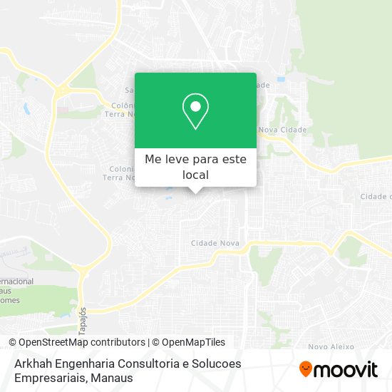 Arkhah Engenharia Consultoria e Solucoes Empresariais mapa