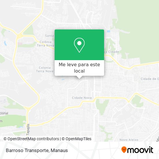 Barroso Transporte mapa