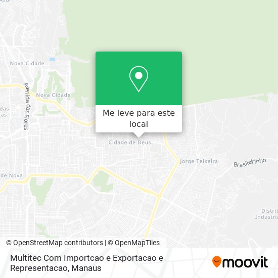 Multitec Com Importcao e Exportacao e Representacao mapa